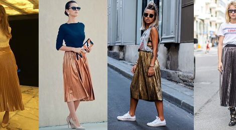 Saia plissada, a queridinha das fashionistas!