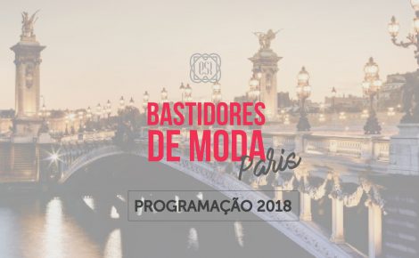 Bastidores de Moda em Paris 2018