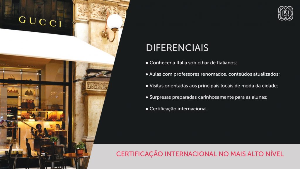 curso de moda na italia